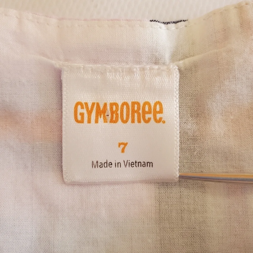 K1120 * Gymboree Girls Pastel Plaid Short Romper Blue Pink Purple Size 7